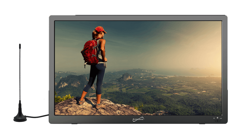 Load image into Gallery viewer, 16" Supersonic Portable 12 Volt Digital LED TV with USB, SD, and HDMI Input