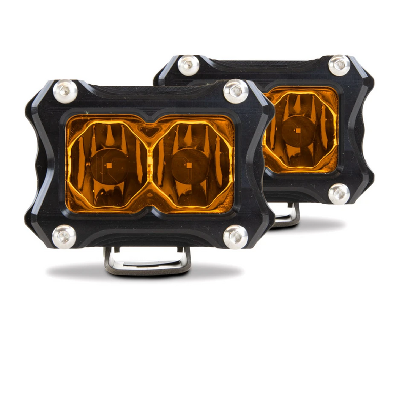 Load image into Gallery viewer, BA-2 Amber LED Pod Light - 2 Pack