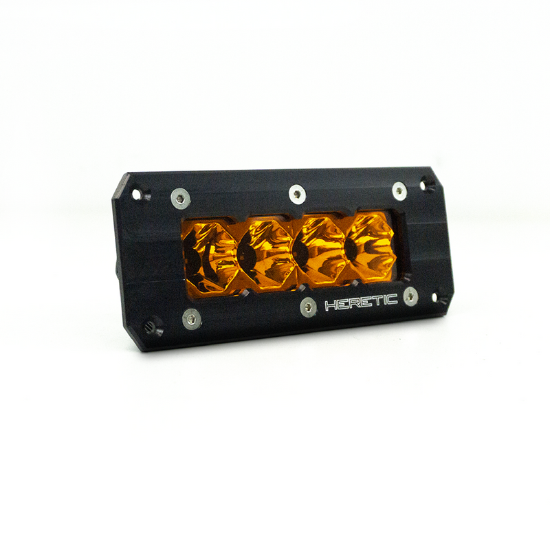 Load image into Gallery viewer, BA-4 Flush Mount Amber LED Pod Light
