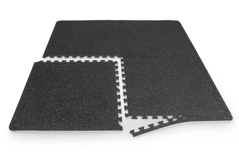 Load image into Gallery viewer, Rubber Top Exercise Puzzle Mat 0.75in 24sqft