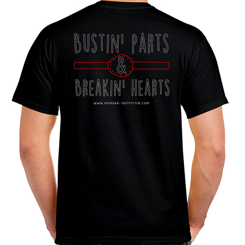 Load image into Gallery viewer, Bustin' Parts & Breakin' Hearts T-Shirt
