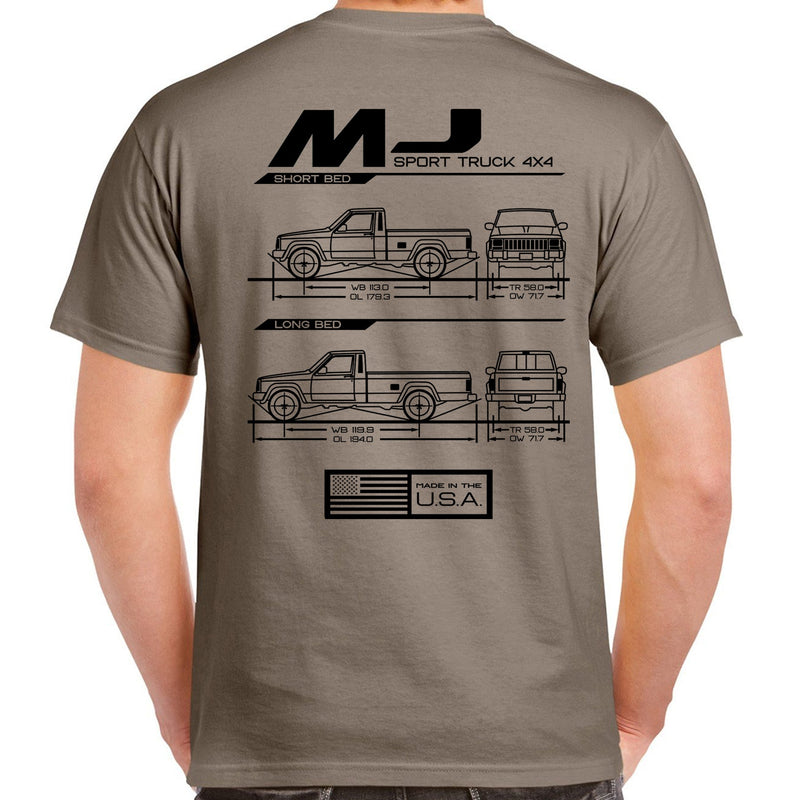 Load image into Gallery viewer, MJ Blueprint T-Shirt