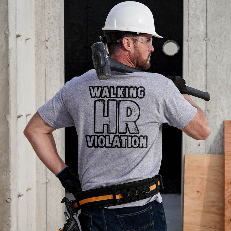 Load image into Gallery viewer, HR Violation - Safety Yellow T-Shirt