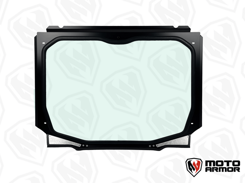 Load image into Gallery viewer, Moto Armor RZR PRO Max Visibility Full Glass Windshield