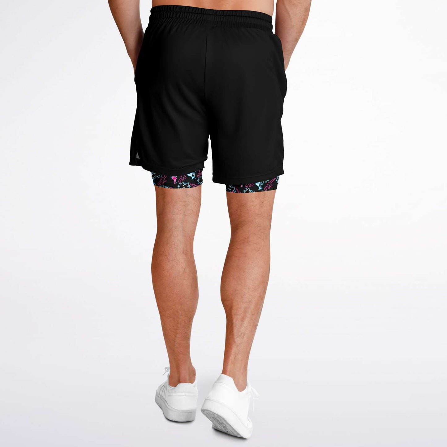 Rad Palm Neon Attack 2 in 1 Shorts