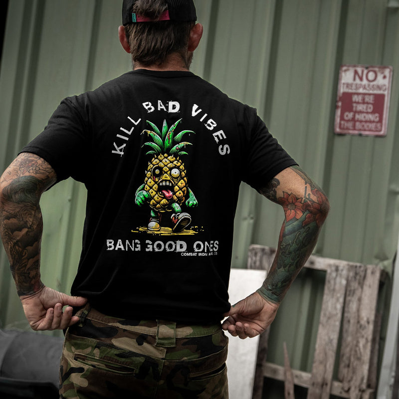 Load image into Gallery viewer, Kill Bad Vibes Men's T-Shirt