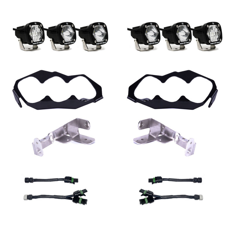 Load image into Gallery viewer, Can-Am Maverick R Triple S1 LED Headlight Kit