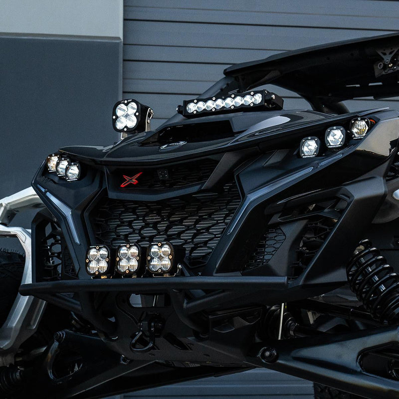 Load image into Gallery viewer, Can-Am Maverick R S8 10" Amber Shock Tower Light Kit