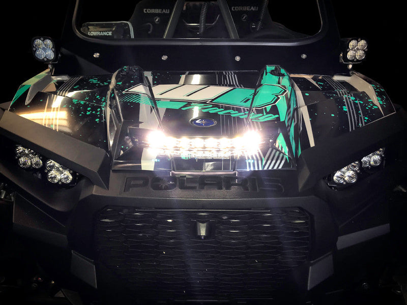 Load image into Gallery viewer, Polaris RZR S8 10" Hood Light Kit | XP Turbo 2016–2018