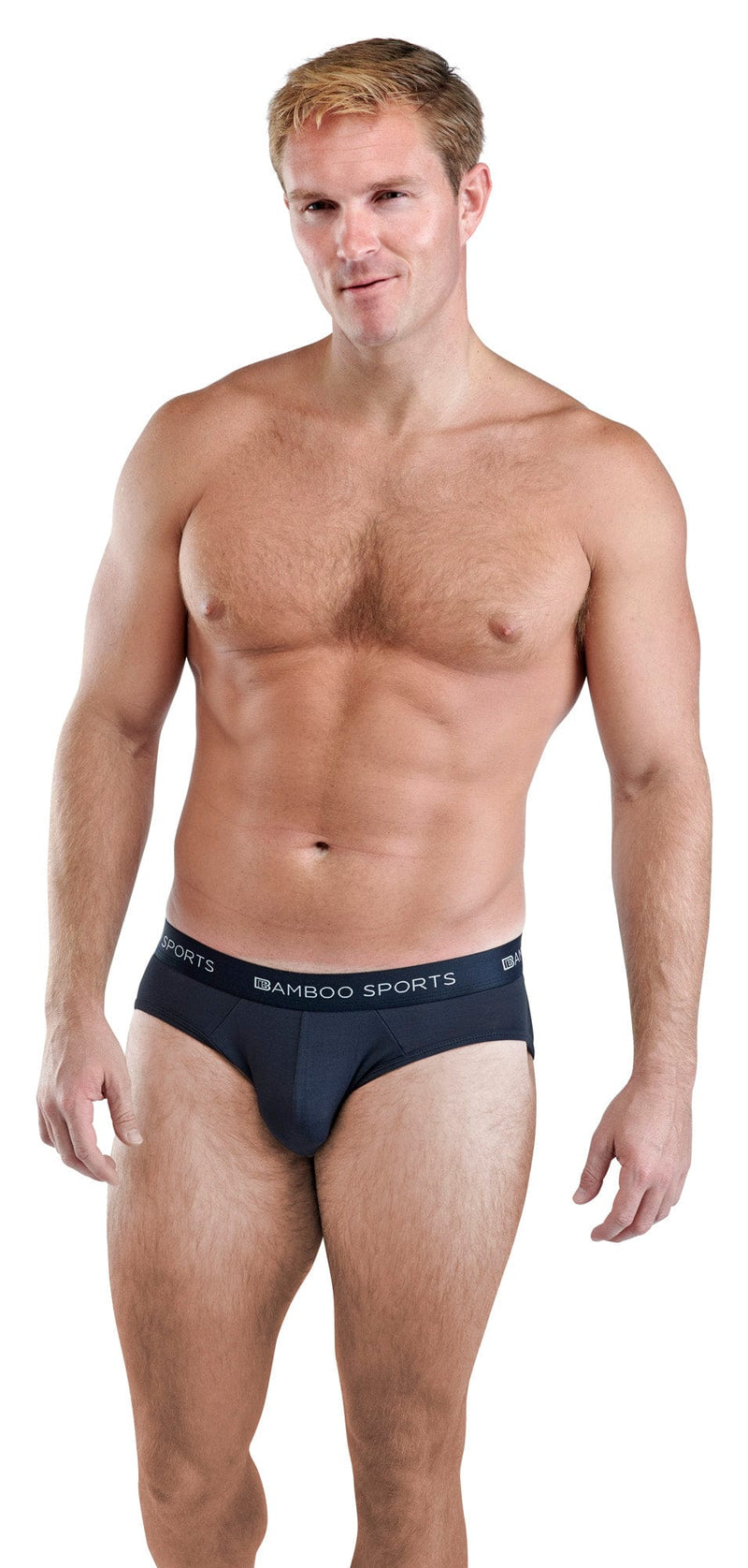 Load image into Gallery viewer, Men's Bamboo Rayon No Fly Briefs Available in all sizes & 3 Colors, 4 Pack