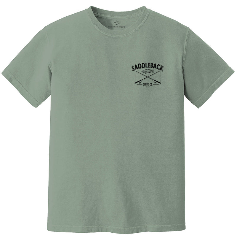 Load image into Gallery viewer, Out Fishin' Pigment Tee