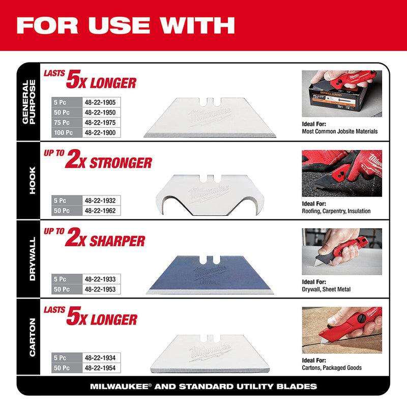 Load image into Gallery viewer, Milwaukee 48-22-1501 FASTBACK™ Folding Utility Knife