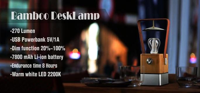 Load image into Gallery viewer, TRU De-LIGHT VIENNA Dimmable Desk Lamp - Lamp / Power Bank / Decoration All-In-One