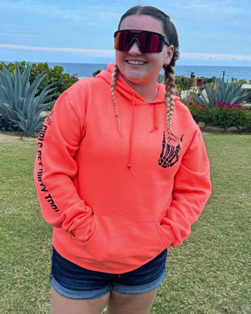 Load image into Gallery viewer, Be Epic Pullover Neon Coral
