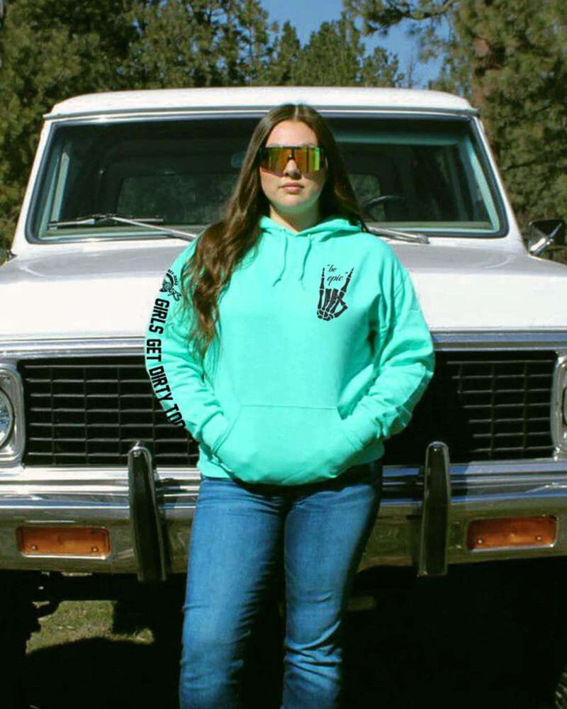 Load image into Gallery viewer, Be Epic Unisex Pullover Hoodie - Mint