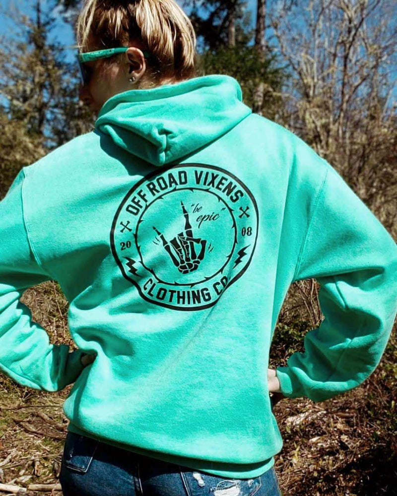 Load image into Gallery viewer, Be Epic Unisex Pullover Hoodie - Mint