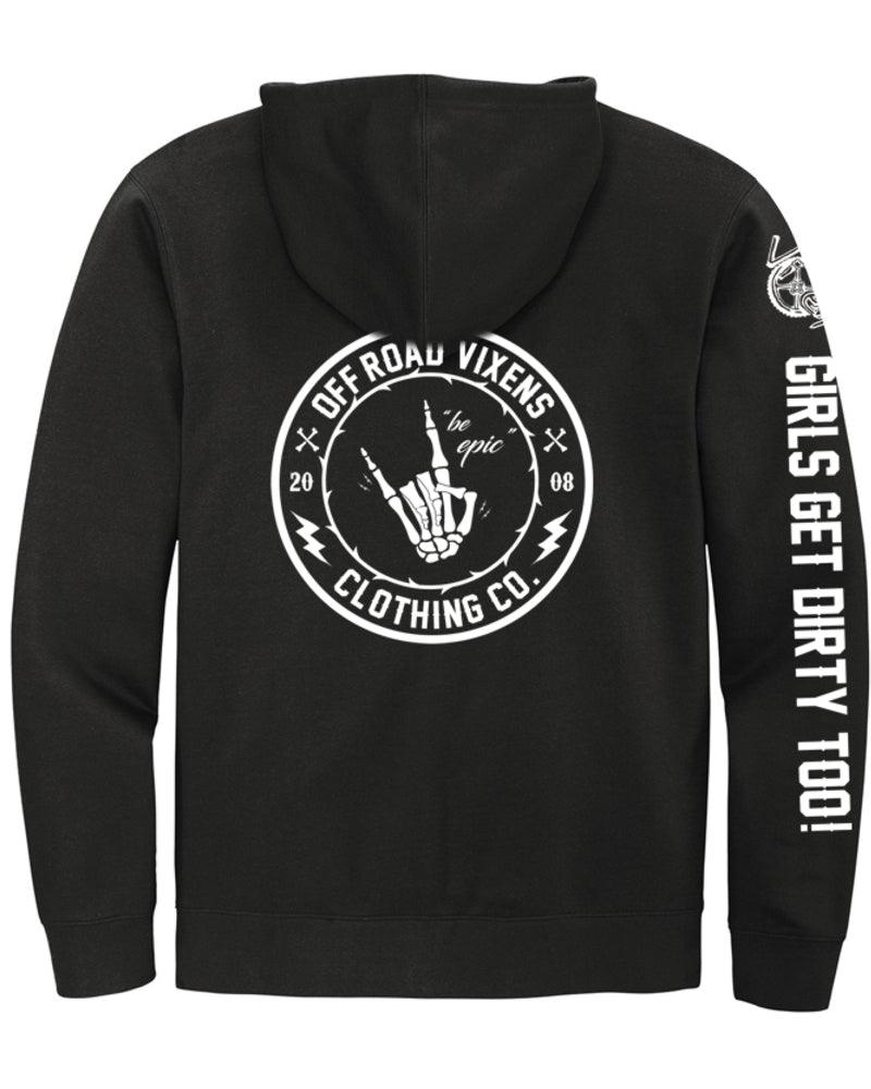 Load image into Gallery viewer, Be Epic Unisex Zip Up Hoodie