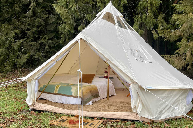 Load image into Gallery viewer, 13' (4M) Stella™ Stargazing Canvas Tent