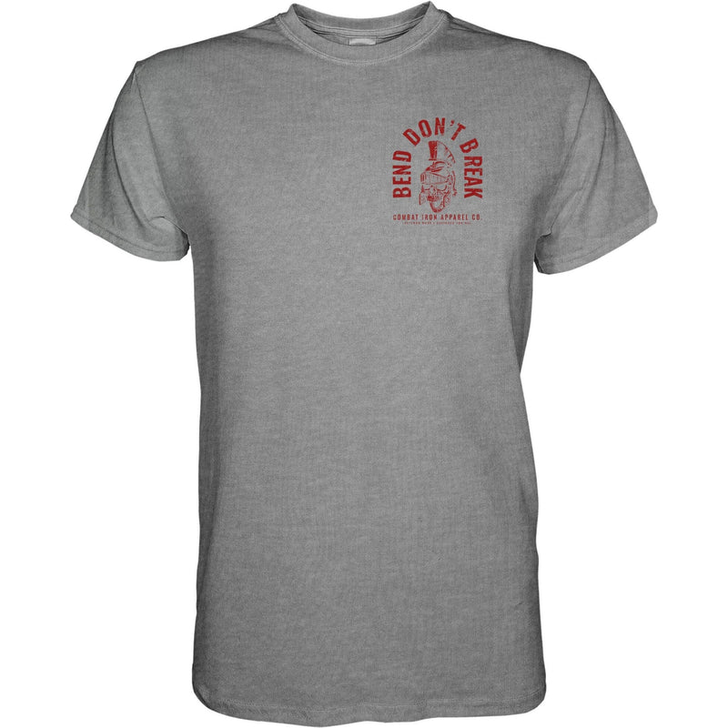 Load image into Gallery viewer, Bend Don't Break Barbell Skull Men's T-Shirt
