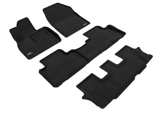 3D MAXpider 20-24 Kia Telluride 8-Seat Elegant Black R1 R2 R3 L1KA05204709