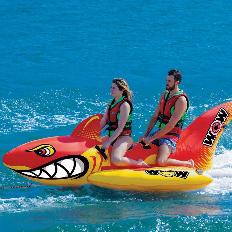 Load image into Gallery viewer, WOW Watersports Big Shark 2-Person Towable
