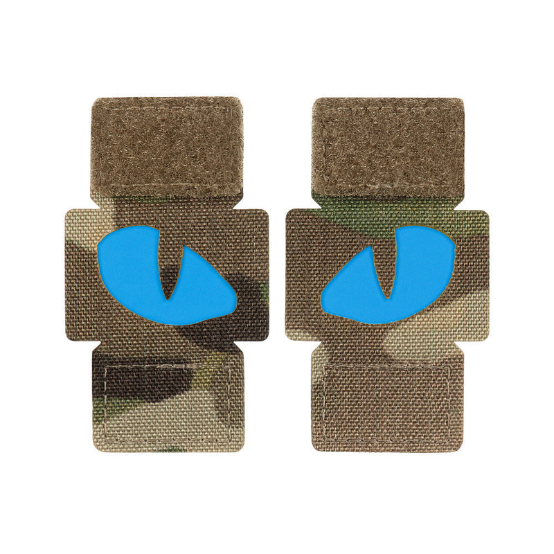 Load image into Gallery viewer, M-Tac Patch Tiger Eyes Laser Cut (couple)