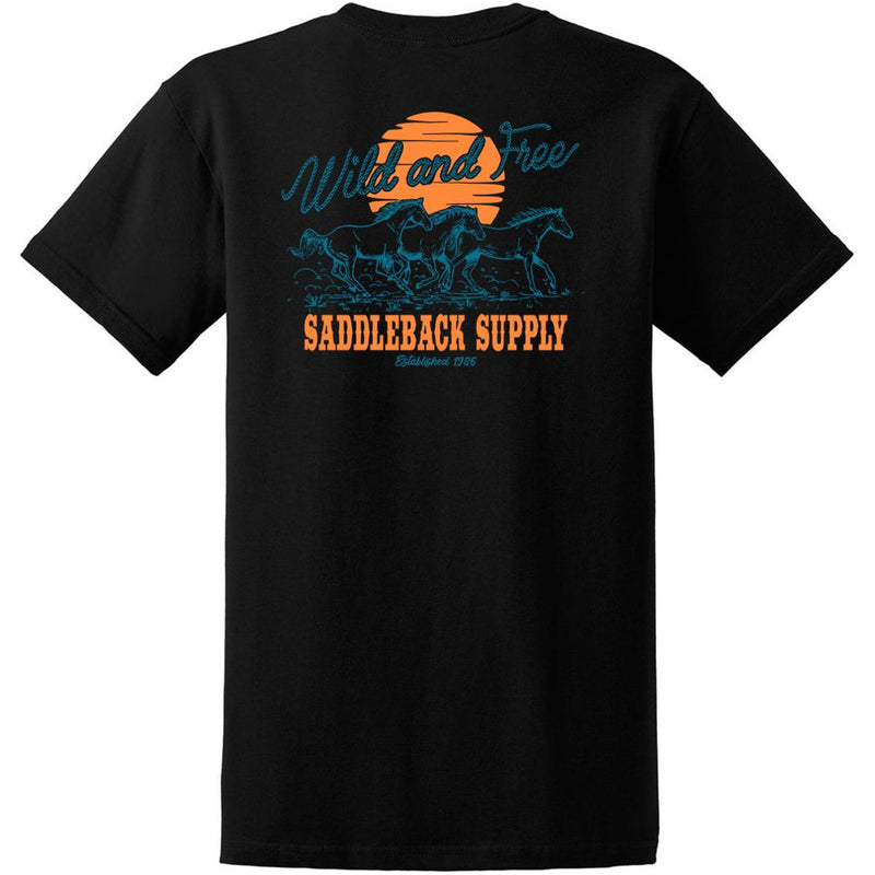 Load image into Gallery viewer, Wild and Free Tee