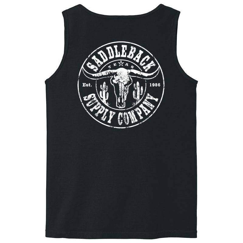Load image into Gallery viewer, Desert Skull Pigment Tank Top
