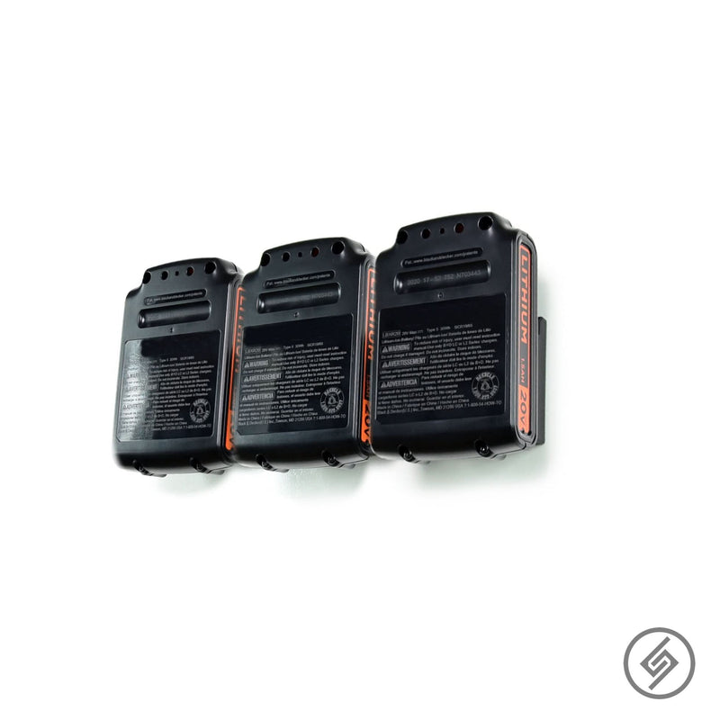 Load image into Gallery viewer, Black & Decker 20V Battery Wall Storage Hook