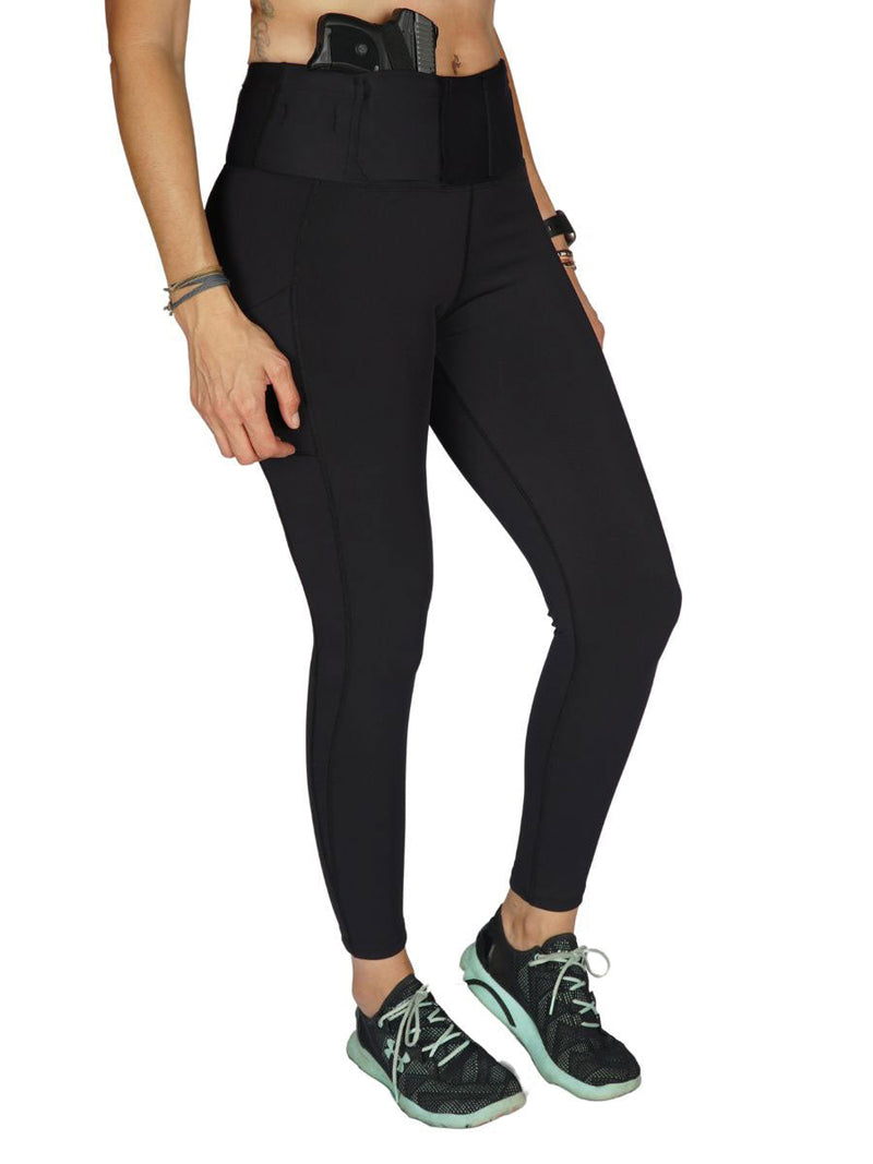 Load image into Gallery viewer, Eclipse Concealed Carry Legging | Black