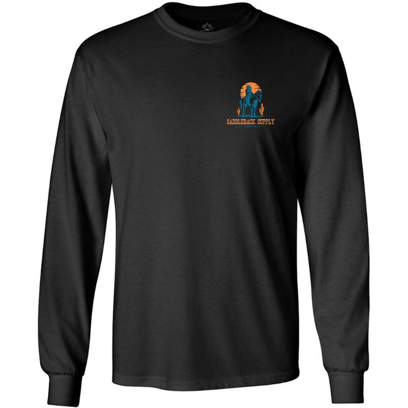Load image into Gallery viewer, Cowboy & Trusty Steed Long Sleeve Tee