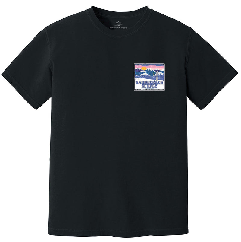 Load image into Gallery viewer, Snowy Peaks Pigment Tee