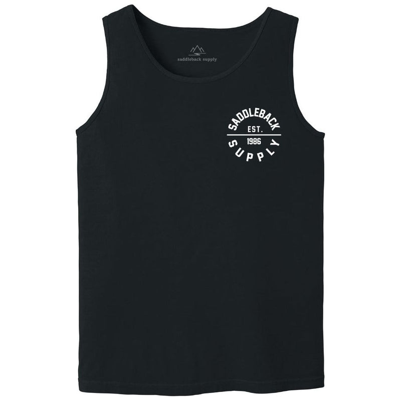 Load image into Gallery viewer, Classic Circle Pigment Tank Top