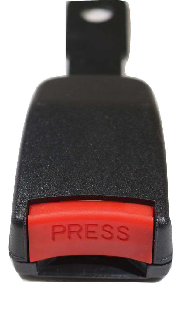 Load image into Gallery viewer, Black Retractable Forklift Replacement Seatbelt w/ Hardware
