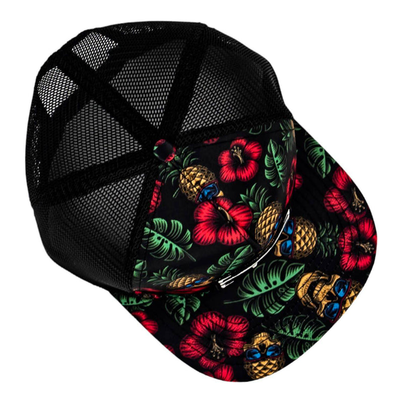 Load image into Gallery viewer, Uzi Patch Black Pineapple Express Flatbill Snapback Hat