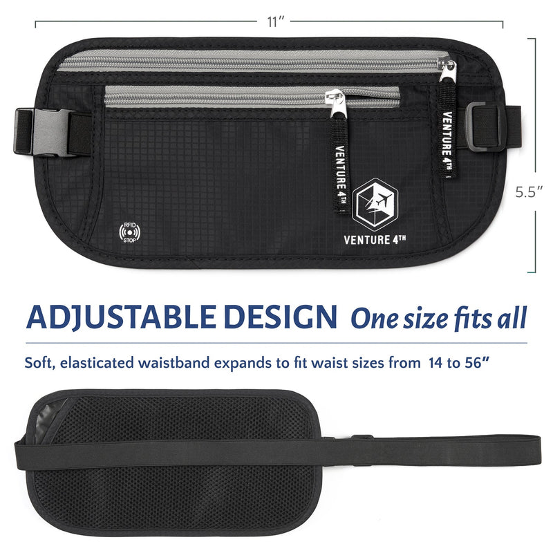Load image into Gallery viewer, Travel Money Belt + RFID Sleeves