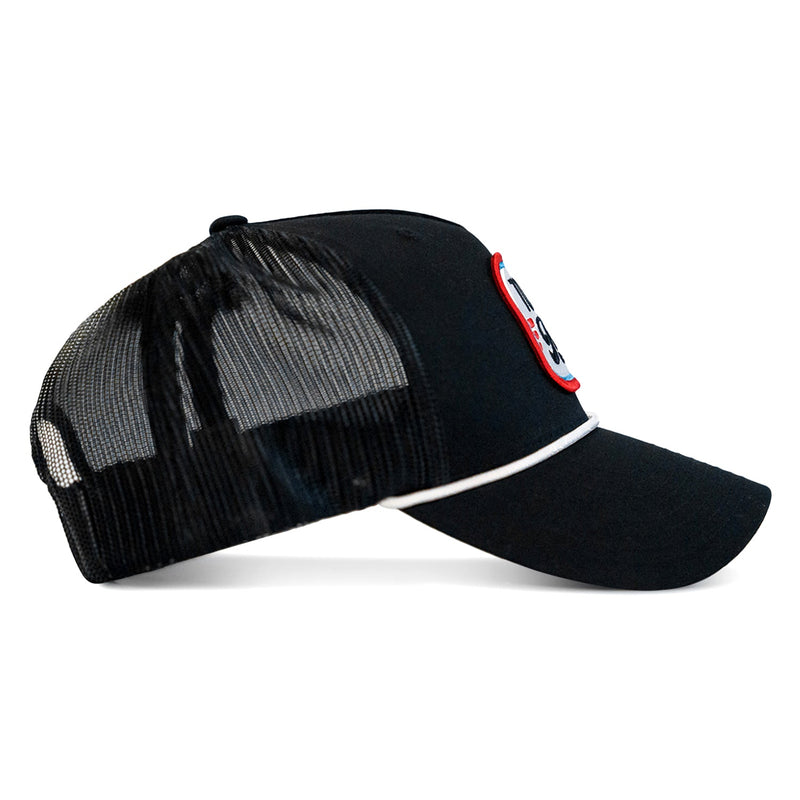 Load image into Gallery viewer, Tough Tiddies USA Patch Rope Snapback