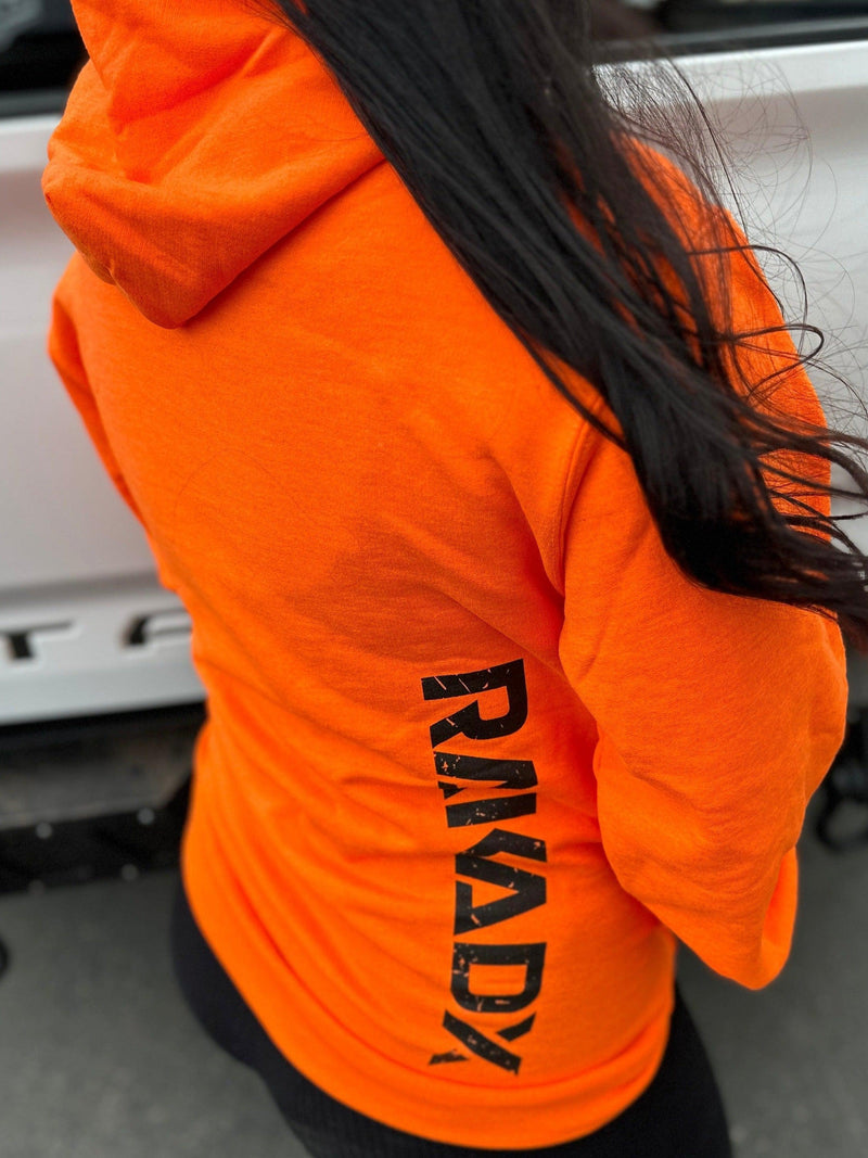 Load image into Gallery viewer, Blaze Orange Uni-Sex Hoodie