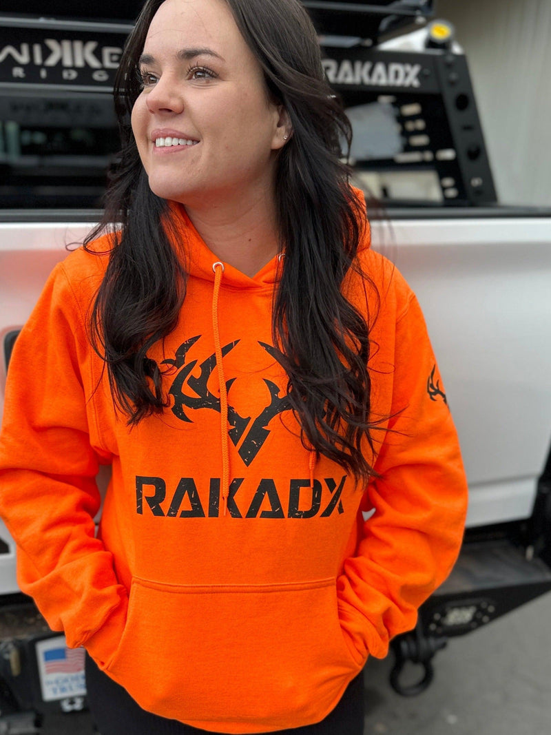 Load image into Gallery viewer, Blaze Orange Uni-Sex Hoodie