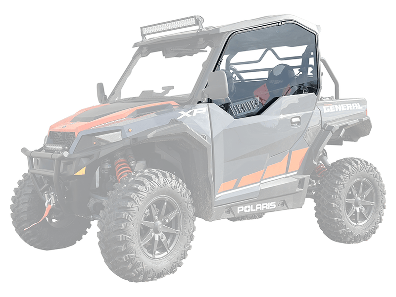 Load image into Gallery viewer, Spike Polaris General - Hard Coated Polycarbonate Upper Doors Kit