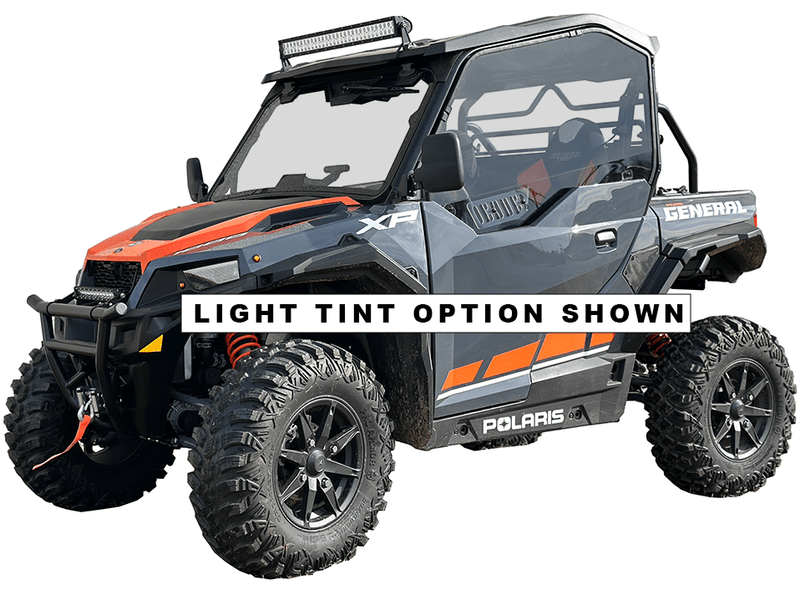 Load image into Gallery viewer, Spike Polaris General - Hard Coated Polycarbonate Upper Doors Kit