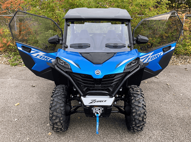 Load image into Gallery viewer, Spike CF Moto Z-Force 800-950 Trail Vented Polycarbonate Upper Doors Kit (Tinted)