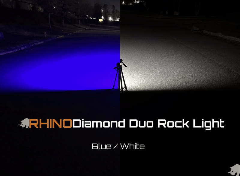 Load image into Gallery viewer, Rhino Lights Diamond Duo Rock Lights