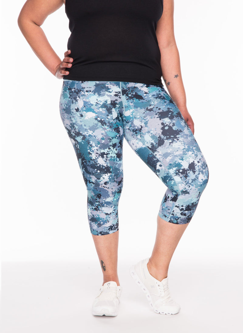 Load image into Gallery viewer, Blue Bliss Capris *FINAL SALE*