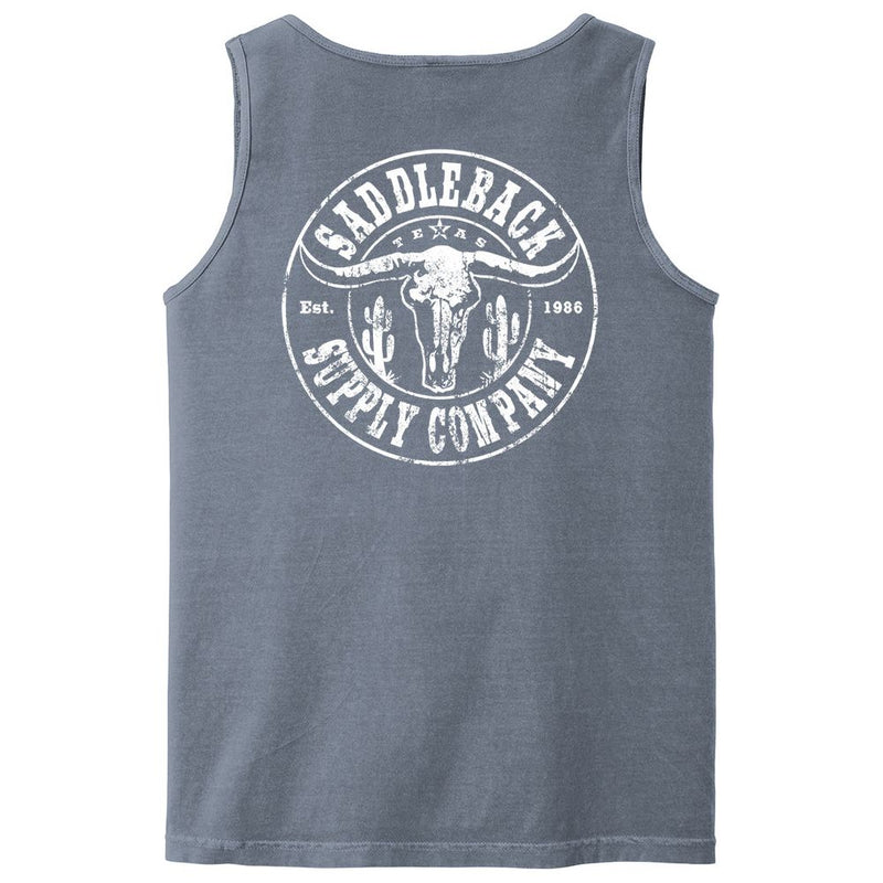 Load image into Gallery viewer, Desert Skull Pigment Tank Top