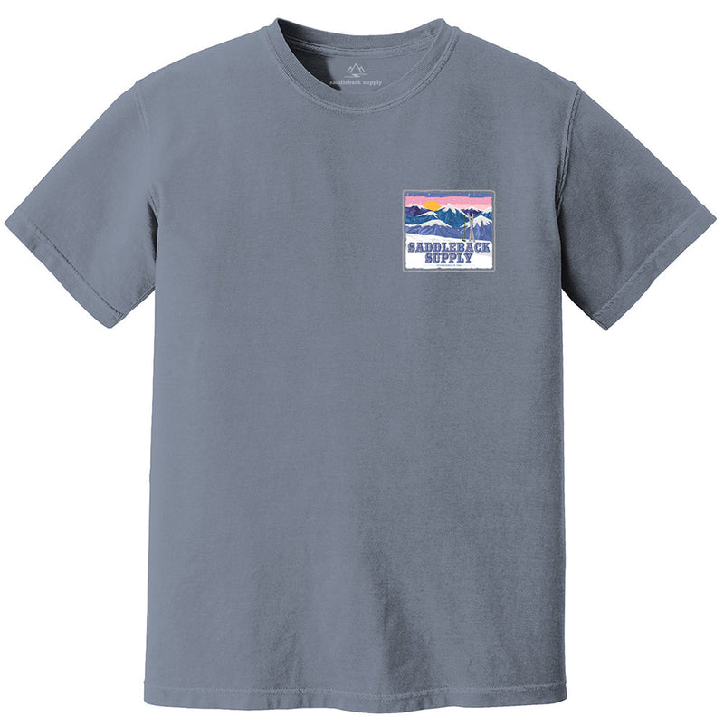 Load image into Gallery viewer, Snowy Peaks Pigment Tee