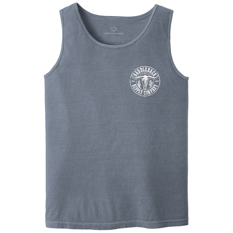 Load image into Gallery viewer, Desert Skull Pigment Tank Top