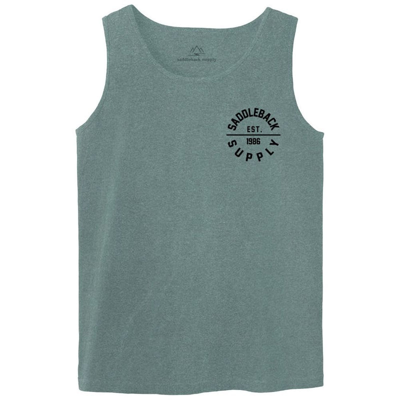Load image into Gallery viewer, Classic Circle Pigment Tank Top