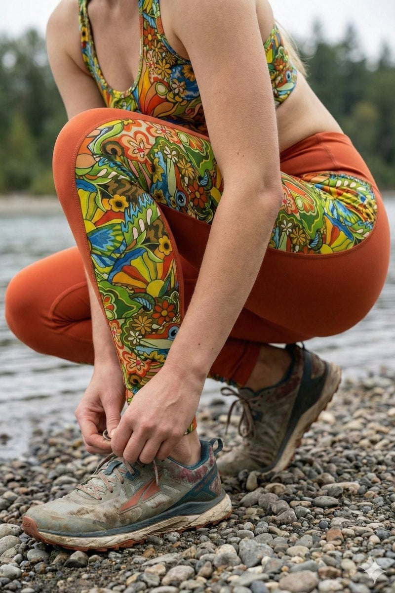 Load image into Gallery viewer, Boho Bass Pocket Leggings