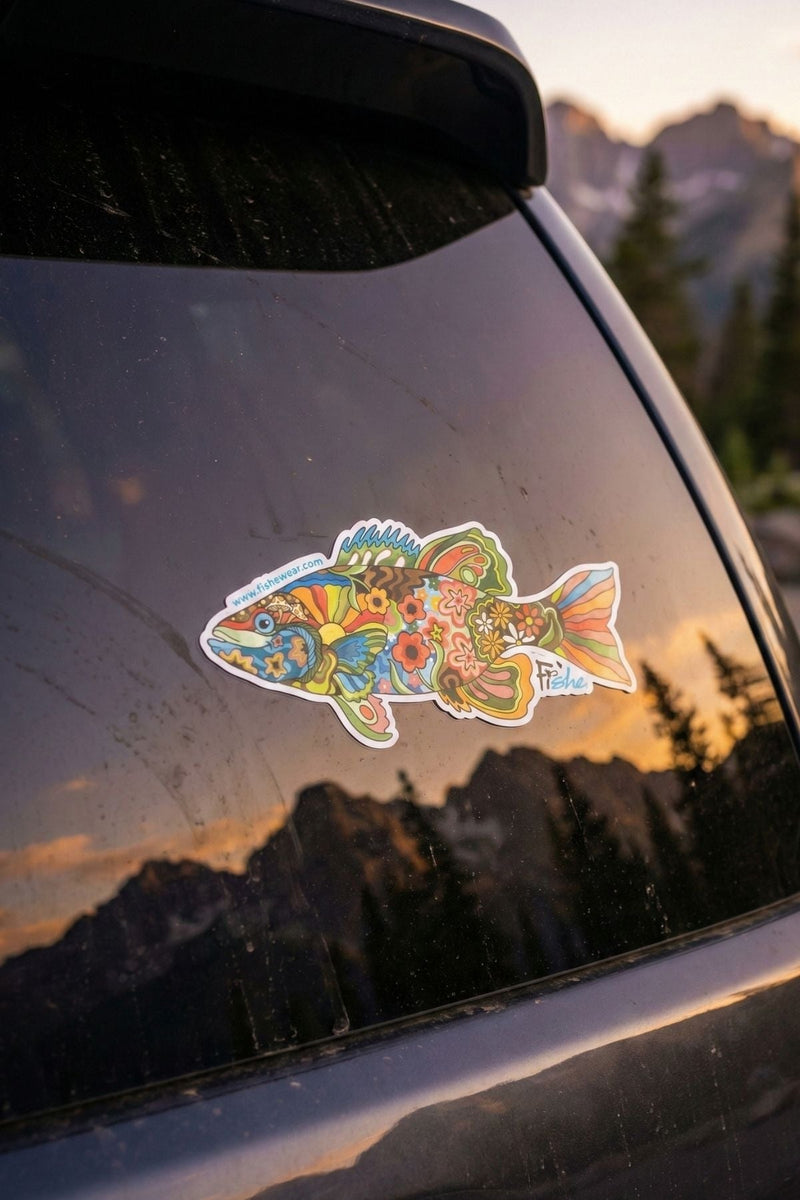 Load image into Gallery viewer, Boho Bass Sticker